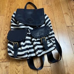 Tory Burch backpack (almost brand new condition)